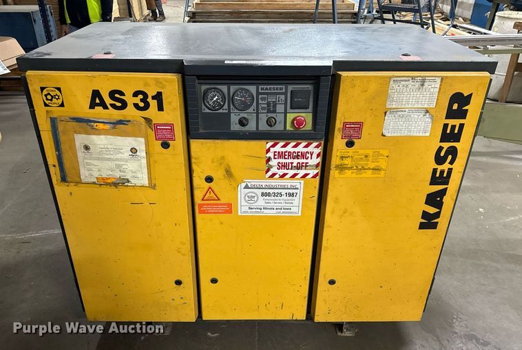 image for item DH9915 1996 Kaeser AS31 air compressor