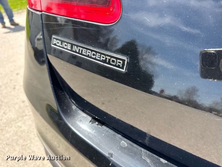 image for item DH9924 2014 Ford Taurus Police Interceptor 