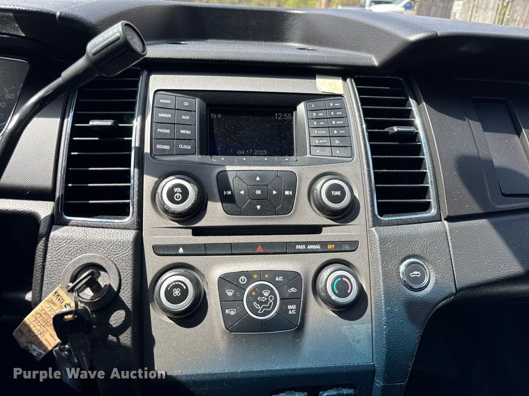 image for item DH9924 2014 Ford Taurus Police Interceptor 