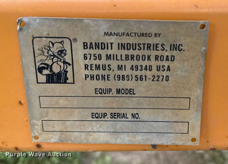 image for item DM5686 2013 Bandit Intimidator 990XP wood chipper