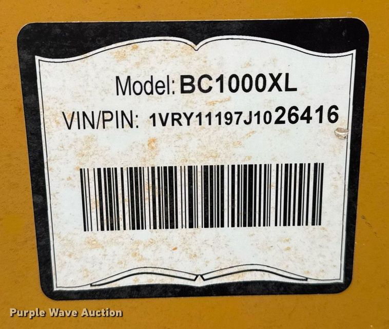 image for item DM5687 2018 Vermeer BC1000XL wood chipper