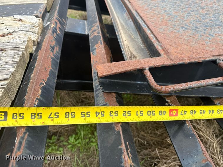 image for item DM5694 2019 Texas Pride Trailers FT83236KGN equipment trailer