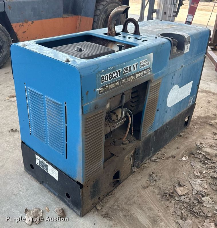 image for item DM5707 Miller Bobcat 250 NT welder/generator