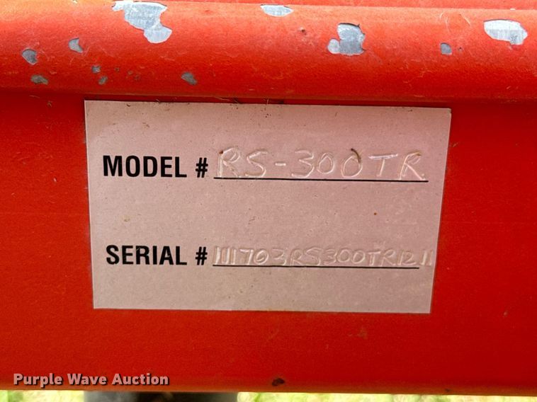 image for item DO0725 Equipment Depot RS-300TR barrel trailer