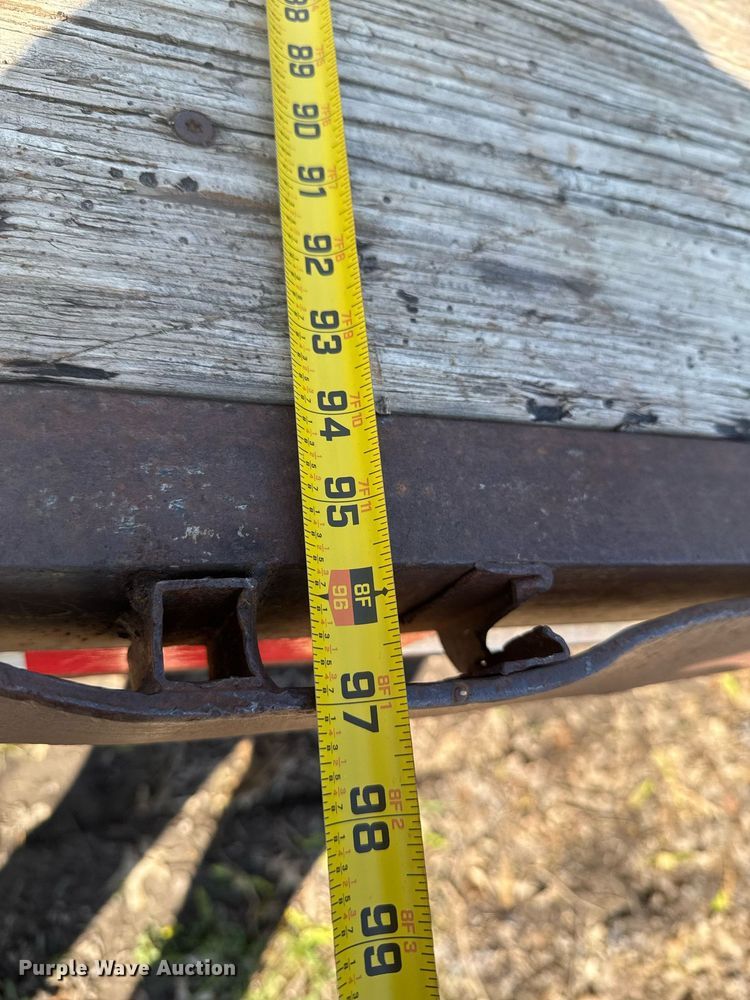 image for item DO0823 1988 Trailmann flatbed trailer