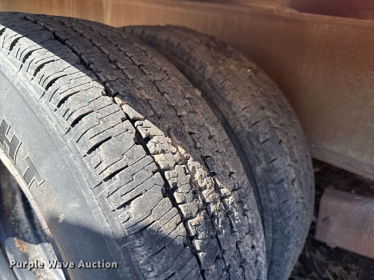 image for item DO0823 1988 Trailmann flatbed trailer