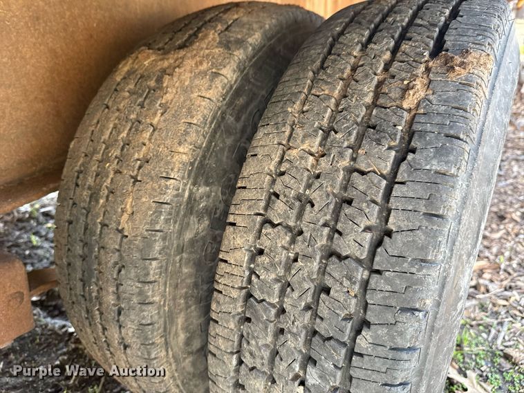 image for item DO0823 1988 Trailmann flatbed trailer