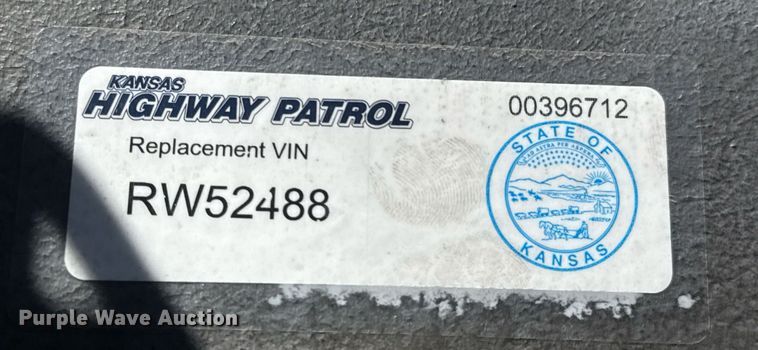 image for item DO0823 1988 Trailmann flatbed trailer