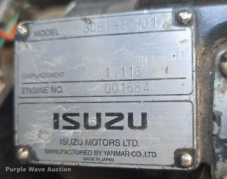 image for item DO7873 1983 Ford CL25 skid steer loader