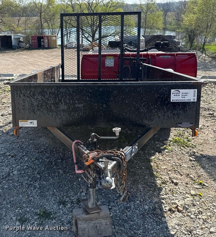 image for item DS4262 2008 H & H  utility trailer