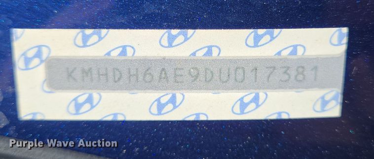 image for item DT4781 2013 Hyundai Elantra 