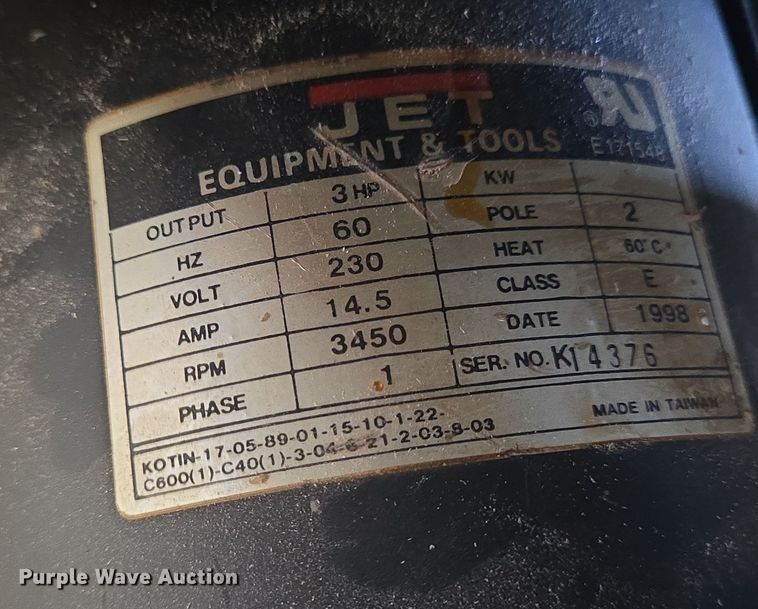 image for item DT4798 Jet JTAS-10-1 table saw