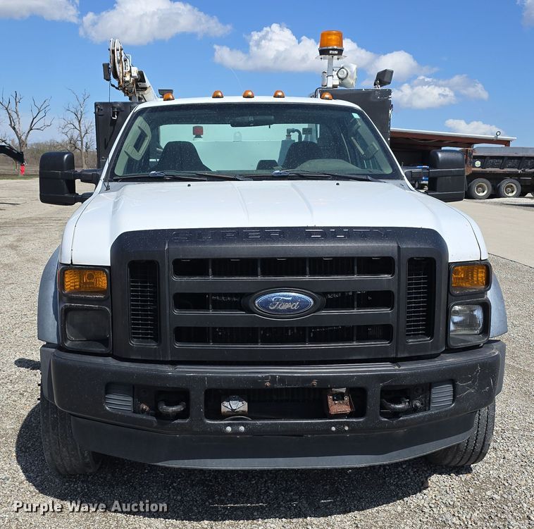 image for item DT6776 2009 Ford F550 Super Duty XL utility / service truck
