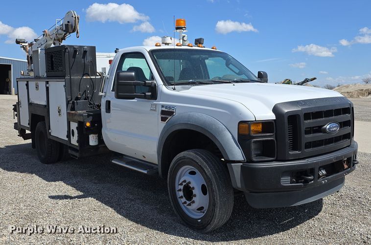 image for item DT6776 2009 Ford F550 Super Duty XL utility / service truck