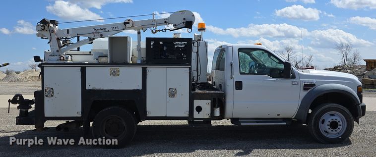 image for item DT6776 2009 Ford F550 Super Duty XL utility / service truck