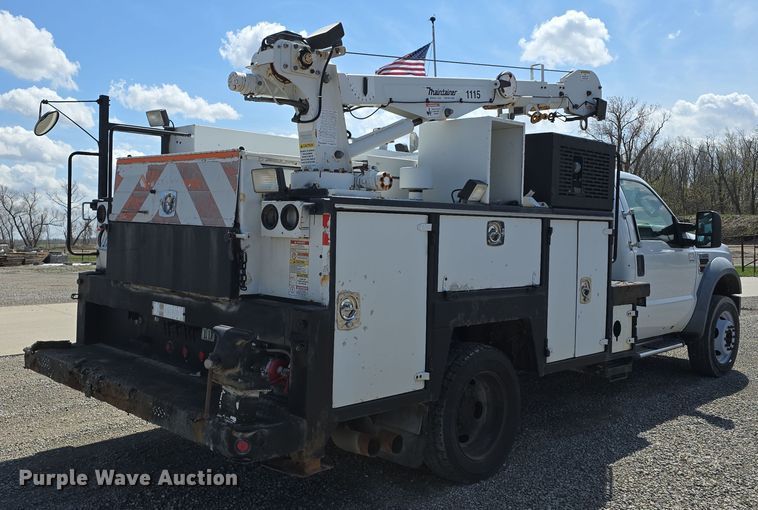 image for item DT6776 2009 Ford F550 Super Duty XL utility / service truck