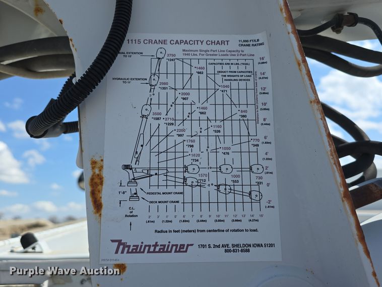 image for item DT6776 2009 Ford F550 Super Duty XL utility / service truck