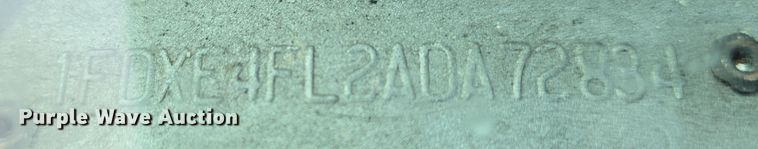 image for item DT6777 2010 Ford E450 Super Duty utility/ service van