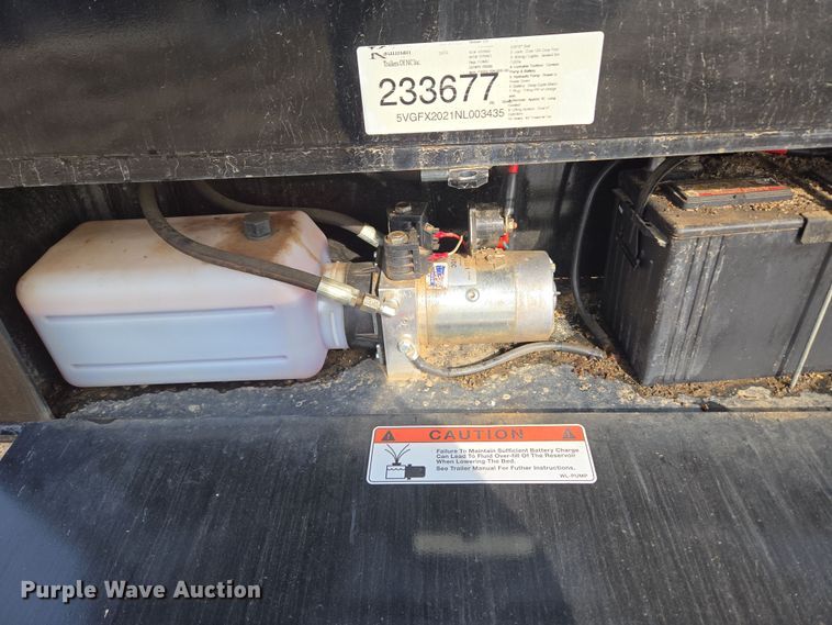 image for item DT7097 2022 Kaufman dump trailer