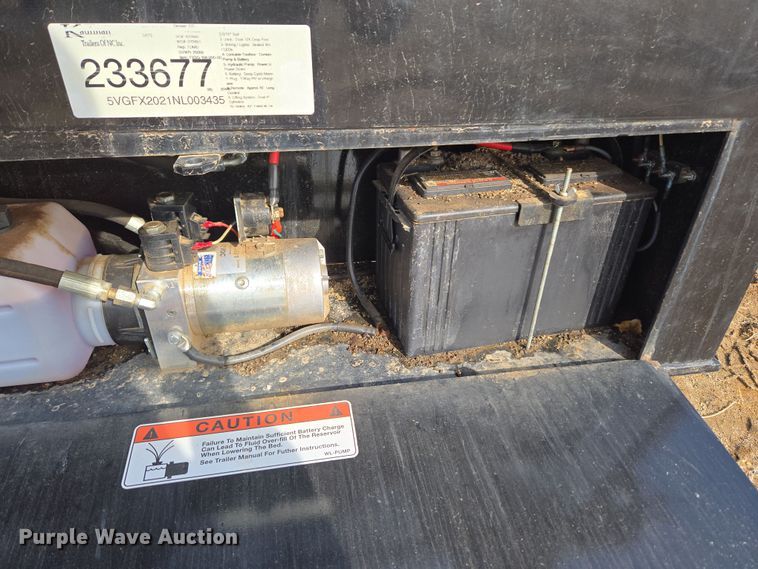 image for item DT7097 2022 Kaufman dump trailer