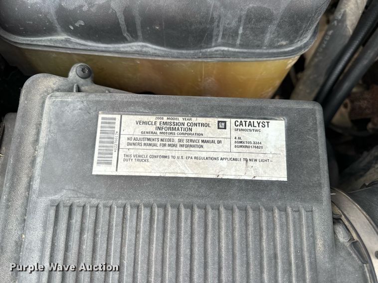 image for item DV1885 2008 Chevrolet Silverado 1500 pickup truck