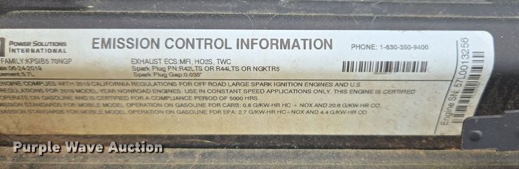 image for item DW1917 2019 Vermeer BC1800XL wood chipper