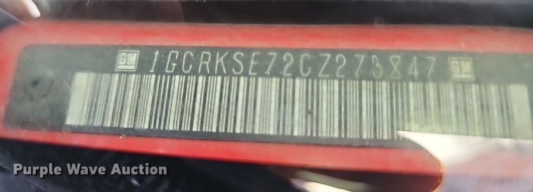 image for item DW3248 2012 Chevrolet Silverado 1500 Ext. Cab pickup truck