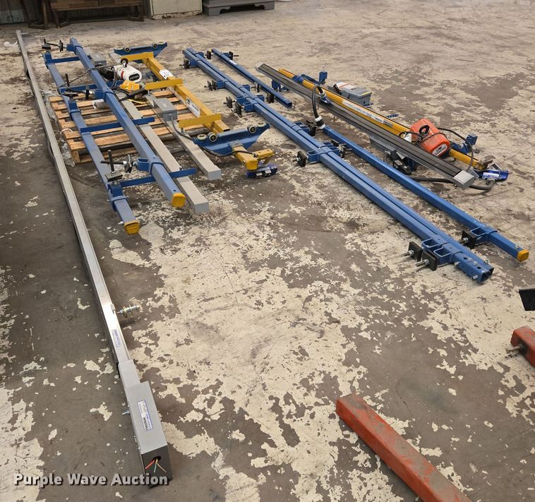 image for item DW8710 (2) Gorbel electric hoists