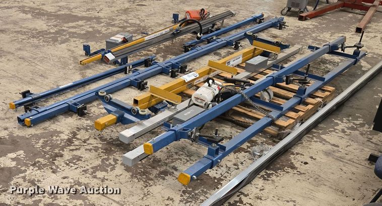 image for item DW8710 (2) Gorbel electric hoists