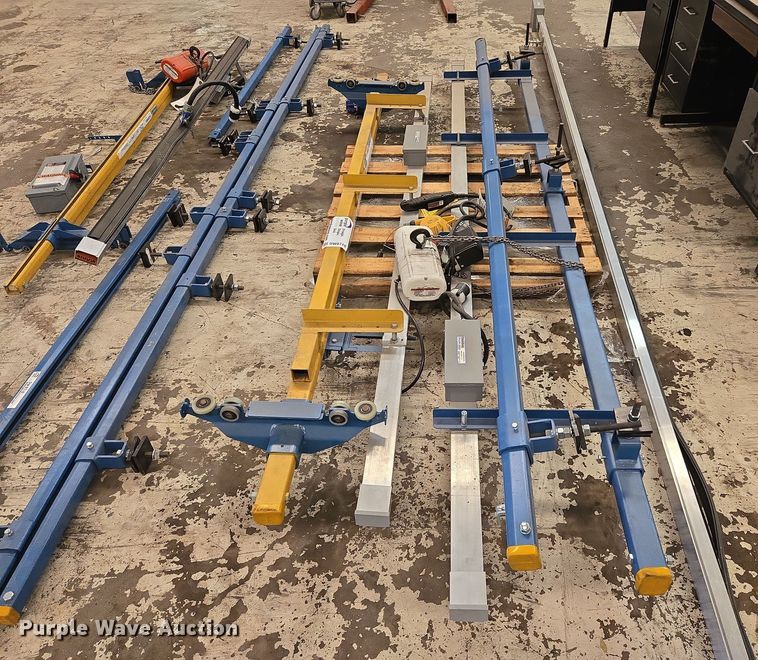 image for item DW8710 (2) Gorbel electric hoists