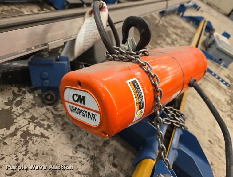 image for item DW8710 (2) Gorbel electric hoists