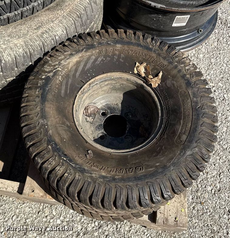 image for item DY7977 (3) pallets of tires and wheels