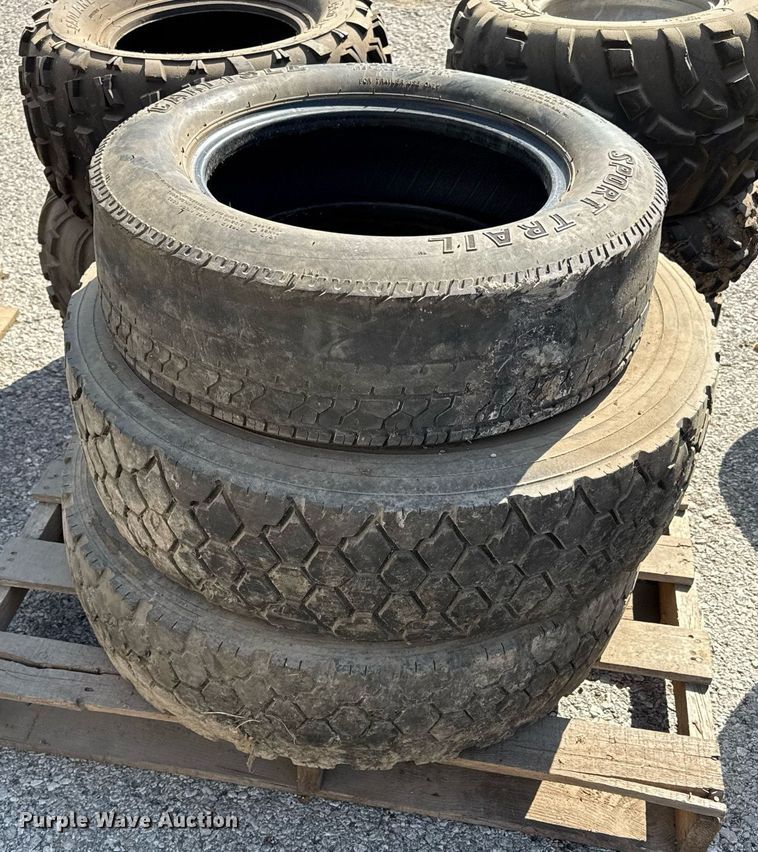 image for item DY7977 (3) pallets of tires and wheels