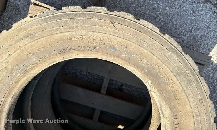 image for item DY7977 (3) pallets of tires and wheels