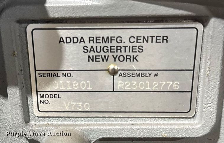 image for item DY7985 Allison V730 Allison V730 transmission