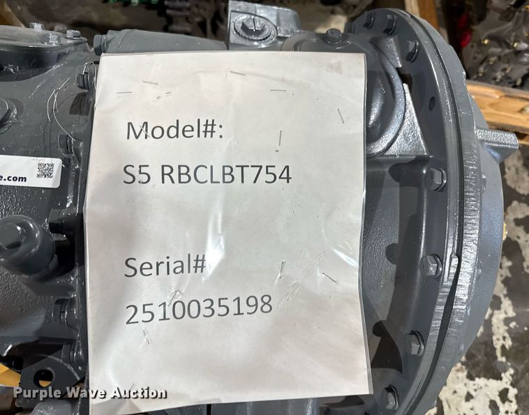 image for item DY7988 Allison CLBT 754 transmission