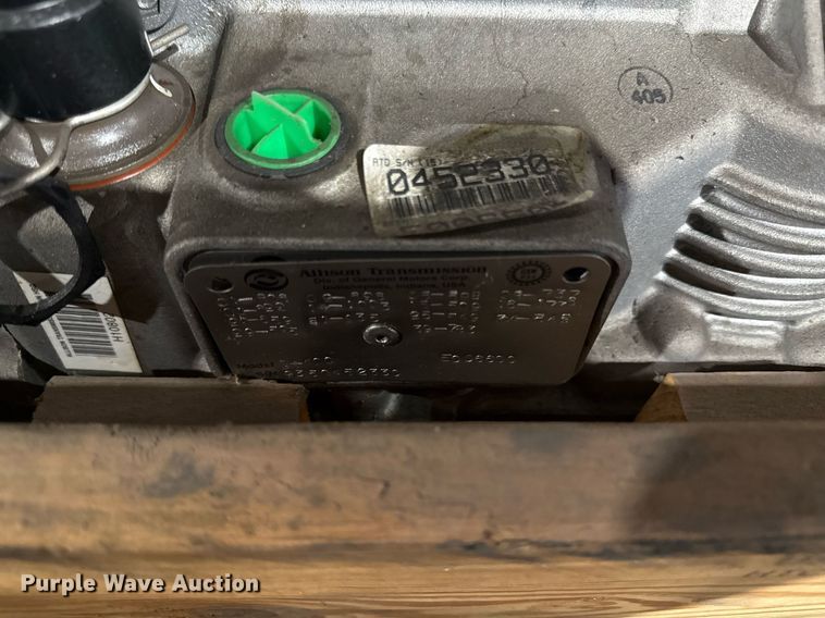 image for item DY7989 Allison  B400R transmission