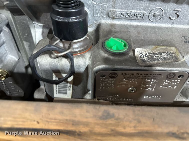 image for item DY7989 Allison  B400R transmission