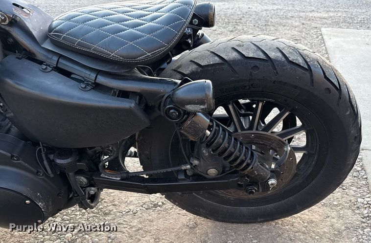 image for item DY8015 2012 Harley Davidson Sportster 883 motorcycle