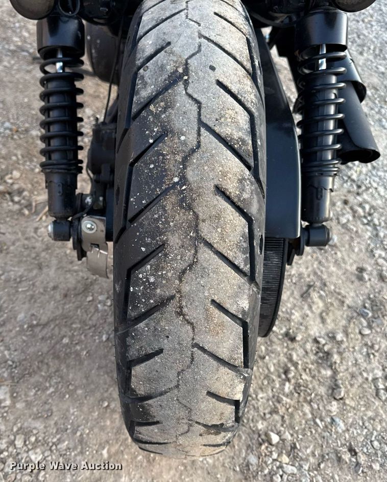 image for item DY8015 2012 Harley Davidson Sportster 883 motorcycle