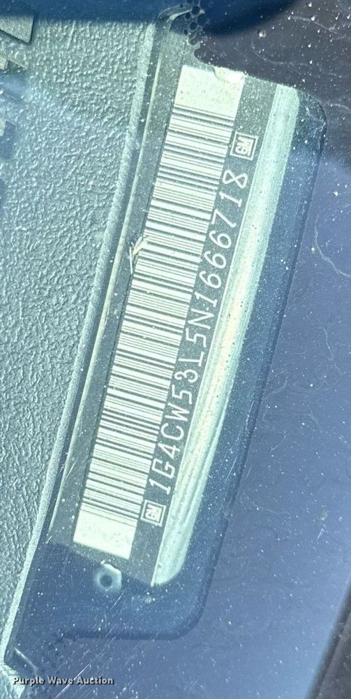 image for item DY8020 1992 Buick Park Avenue 