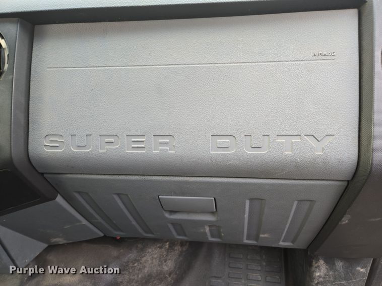 image for item EC0919 2012 Ford F550 Crew Cab flatbed truck