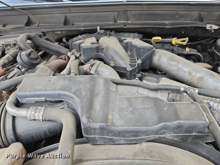 image for item EC0919 2012 Ford F550 Crew Cab flatbed truck