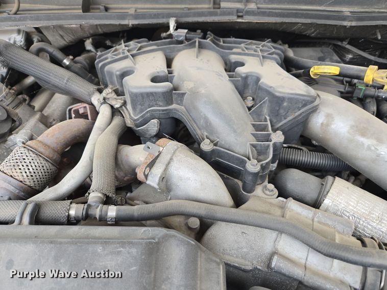 image for item EC0919 2012 Ford F550 Crew Cab flatbed truck