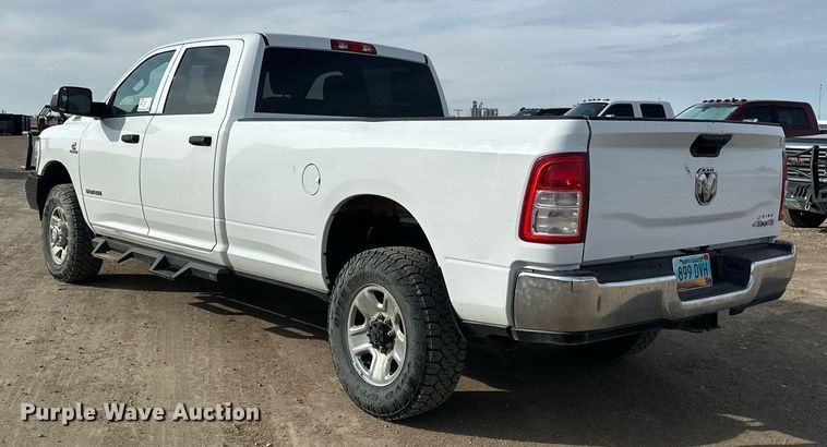 image for item EC2376 2022 Dodge Ram 2500  Crew Cab pickup truck