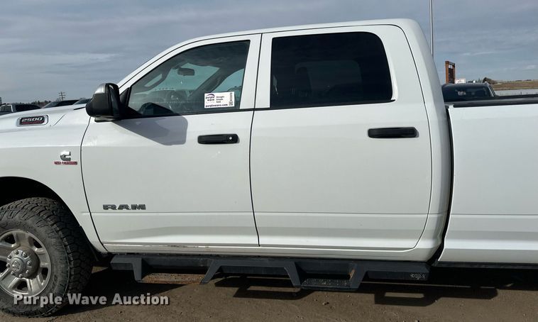 image for item EC2376 2022 Dodge Ram 2500  Crew Cab pickup truck