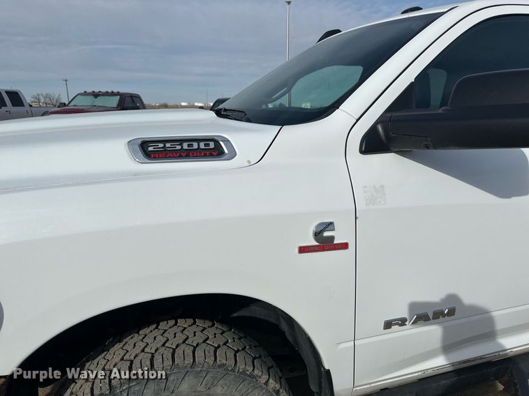 image for item EC2376 2022 Dodge Ram 2500  Crew Cab pickup truck