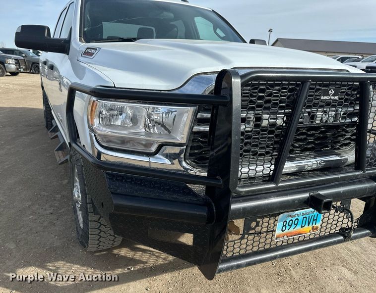 image for item EC2376 2022 Dodge Ram 2500  Crew Cab pickup truck