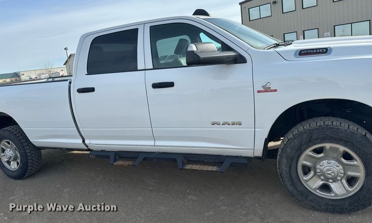 image for item EC2376 2022 Dodge Ram 2500  Crew Cab pickup truck