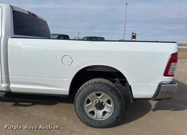 image for item EC2376 2022 Dodge Ram 2500  Crew Cab pickup truck